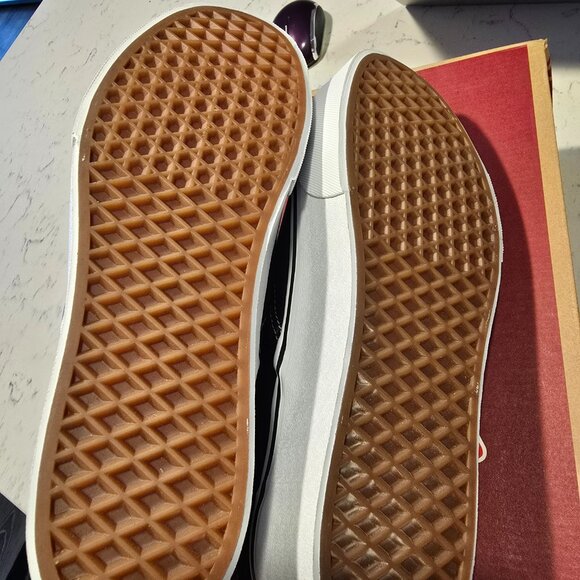 Vans Classic Slip-On Stackform Stacked Platform Shoe Black Mens 10 new - Picture 7 of 7